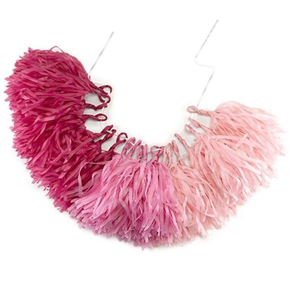 Hortense Hewitt Hortense B Hewitt 20904 Pink Ombre Tassle Garland 20904